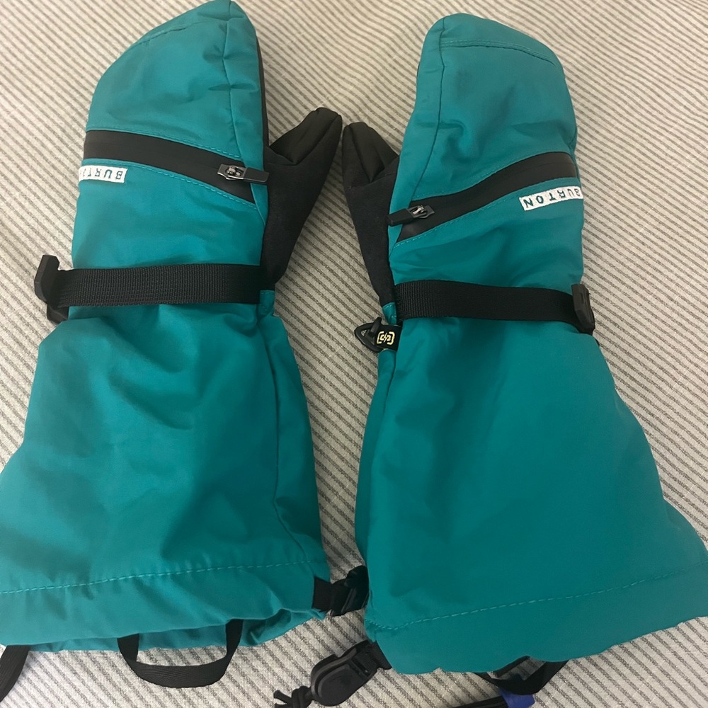 Burton Kids Green Gloves, small